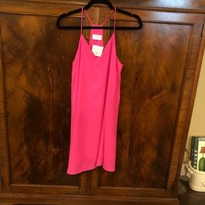 NWT nymphe racerback dress in pink